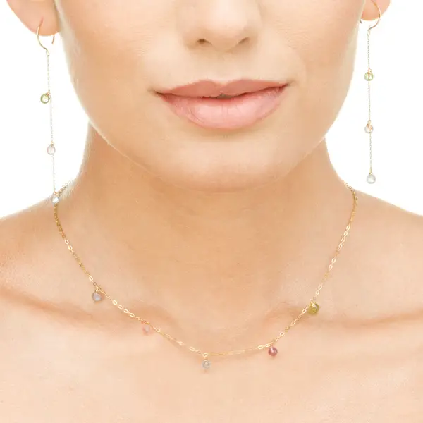 Leaf Jewelry Ohrhänger Sweet Gems, 14K Gelbgold Rabatt