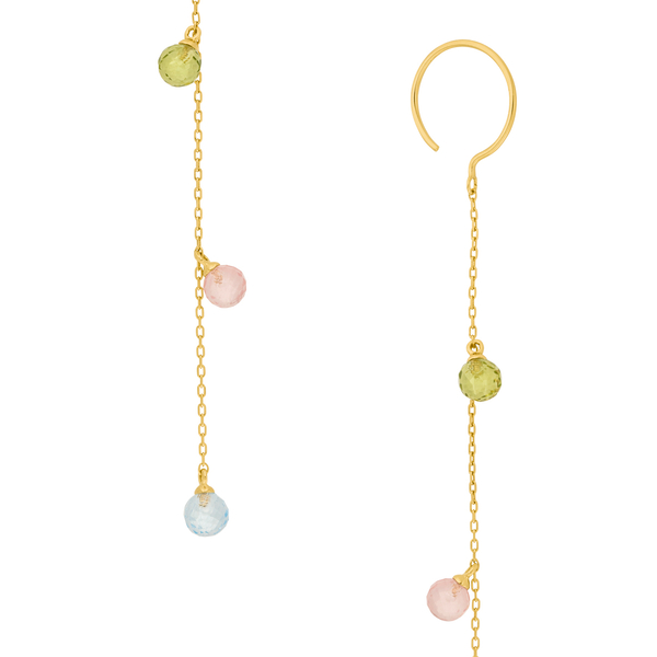 Leaf Jewelry Ohrhänger Sweet Gems, 14K Gelbgold Rabatt