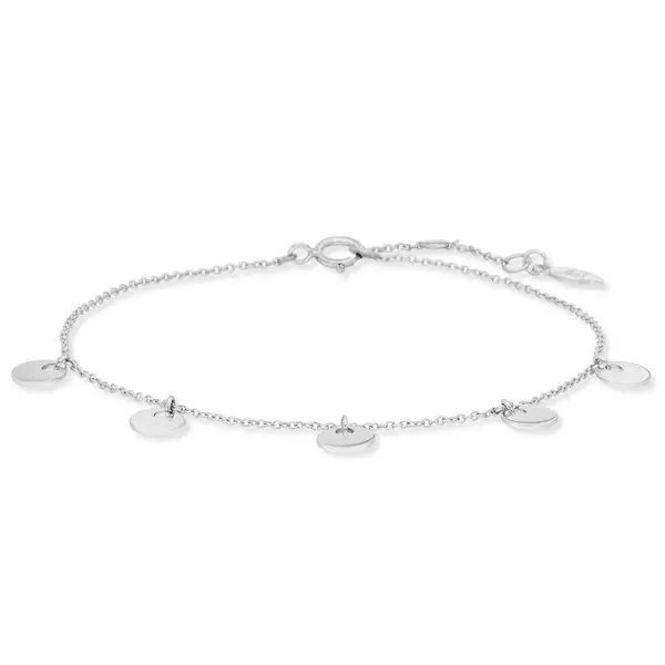 Leaf Jewelry Armkette Platelet, 14 K Weissgold Vierteljährliche Förderung