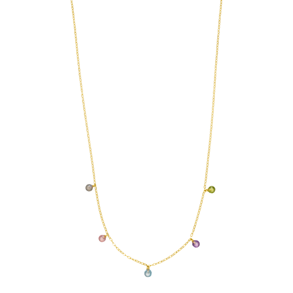 Leaf Jewelry Halskette Sweet Gems, 14K Gelbgold Blitzverkäufe