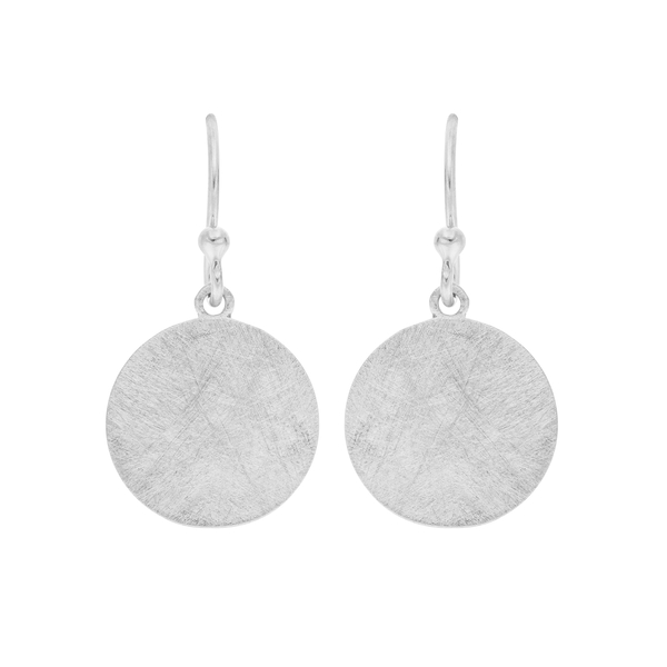Leaf Jewelry Ohrhänger Plättchen groß, 925 Sterlingsilber Tiefpreis