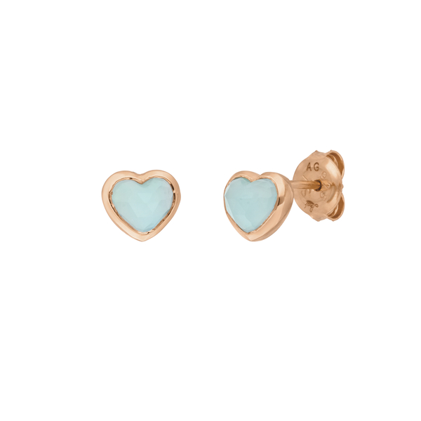Leaf Jewelry Ohrstecker Valentine, Rosegold Cyber Monday