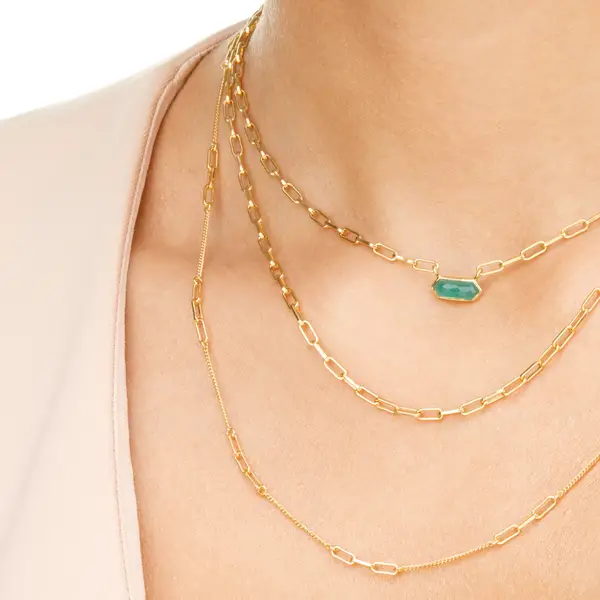 Leaf Jewelry Silber Halskette, CUBE I Zeitlich begrenztes Angebot