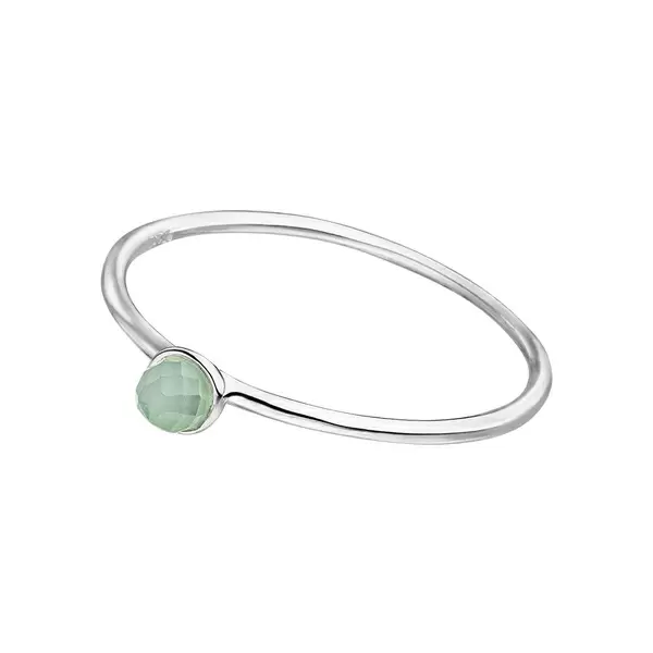 Leaf Jewelry Stacking Ring, Aqua Calzedon, 3mm, 925 Sterlingsilber Neuheiten