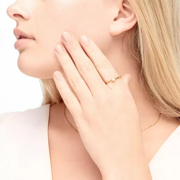 Leaf Jewelry Stacking Ring, Aqua Calzedon, 3mm, 925 Sterlingsilber Neuheiten