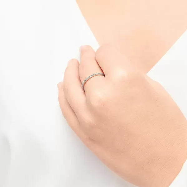Leaf Jewelry Memoryring, 925 Sterlingsilber, Größe 50 Saisonale Angebote