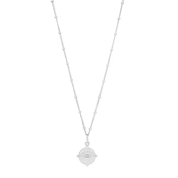Leaf Jewelry Halskette Evil Eye, 45cm, 925 Sterlingsilber Neueste Stile