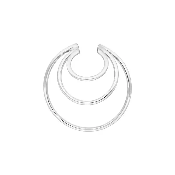Leaf Jewelry Earcuff Triple Ring, 925 Sterlingsilber Zeitbegrenzte Promotion