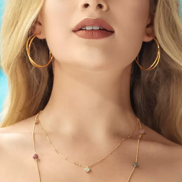 Leaf Jewelry Silber Creole, TUBE, Rosegold Kauf eins, bekomm eins gratis