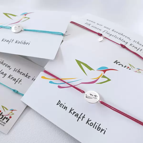 Leaf Jewelry Charity Armband KOLIBRI, Fuchsia Bis zu 60% Rabatt