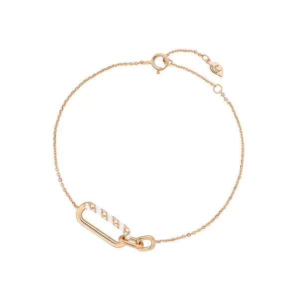 Leaf Jewelry Silber Armkette, Rosegold, Neon Twist Osterangebot
