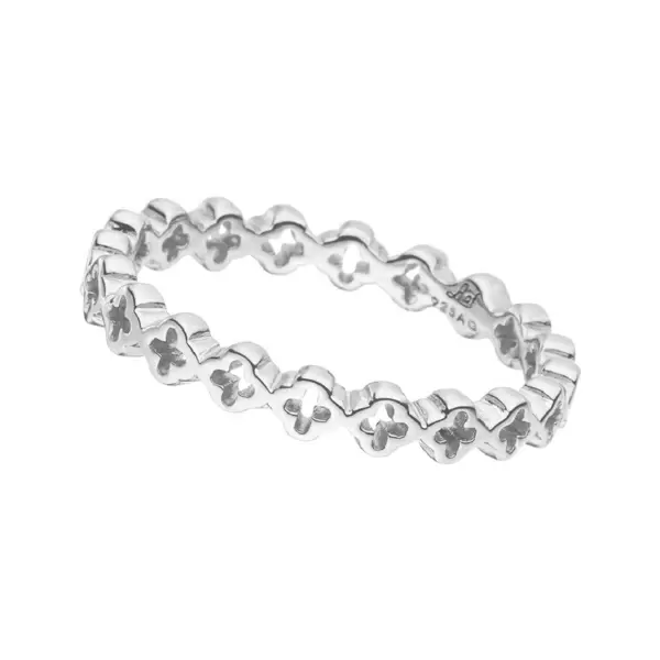 Leaf Jewelry Ring Endless Clover, 925 Sterlingsilber, Gr.56 Blitzverkäufe