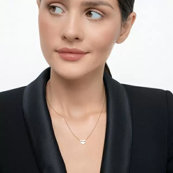 Leaf Jewelry Halskette Heart, 14 K Gelbgold VIP-Rabatte