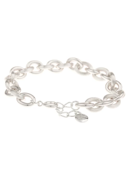 Leslii Armband Glieder-Look Silber Kostenloser Versand