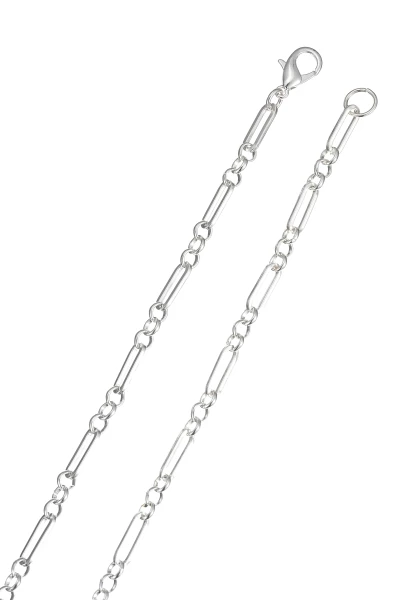 Leslii Lange Halskette Stone Silber Braun Meist gekauft