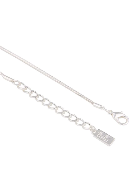 Leslii Kurze Halskette Bicolor Collier Silber Gold Günstig kaufen