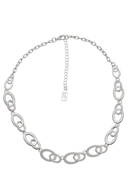 Leslii Kurze Halskette Glieder Collier Silber Blitzangebot