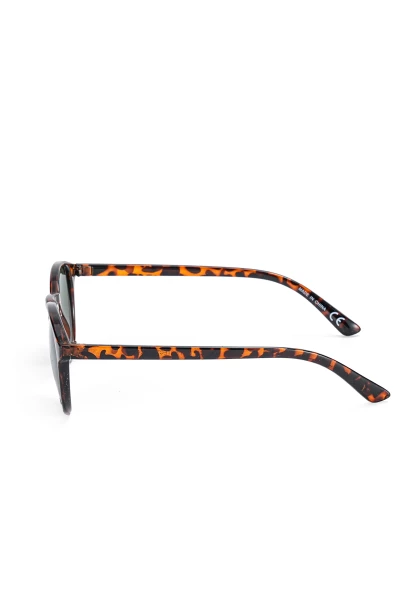 Leslii Sonnenbrille Damen Horn-Look Sunglasses in Braun Tiefpreis