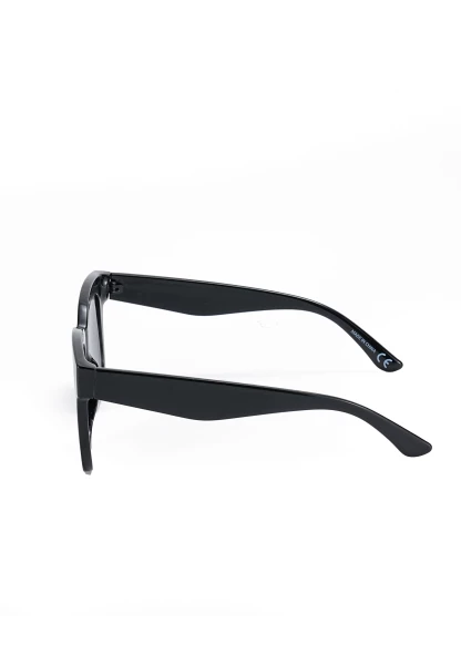 Leslii Sonnenbrille Damen schwarze Designerbrille Sunglasses Kunststoff Schwarz Kostenlose Rückgabe