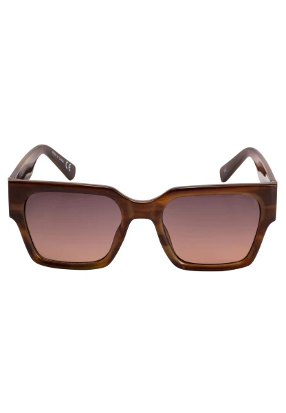 Leslii Sonnenbrille Retro Look Damen Sunglasses Designerbrille in Braun Begrenzte Freigabe