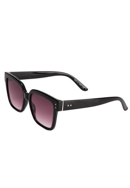Leslii Sonnenbrille Big Retro Damen Sunglasses Designerbrille in Schwarz Letzte 3 Tage