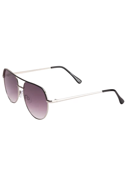 Leslii Sonnenbrille Pilotenbrille Damen Sunglasses Designerbrille in Schwarz Neueste Stile