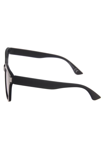 Leslii Sonnenbrille Damen Statement schwarze Designerbrille Sunglasses Kunststoff Schwarz Vierteljährliche Förderung