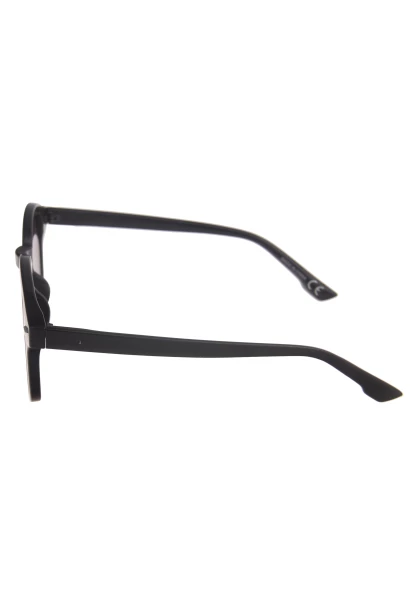 Leslii Sonnenbrille Damen Trend schwarze Sonnenbrille Designerbrille Sunglasses Kunststoff Schwarz Kostenloser Versand international