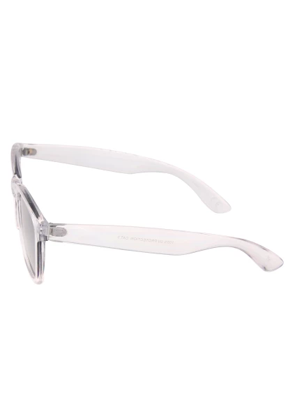 Leslii Sonnenbrille Damen Smart transparente Sonnenbrille Designerbrille Sunglasses Kunststoff Klar Fabrikladen