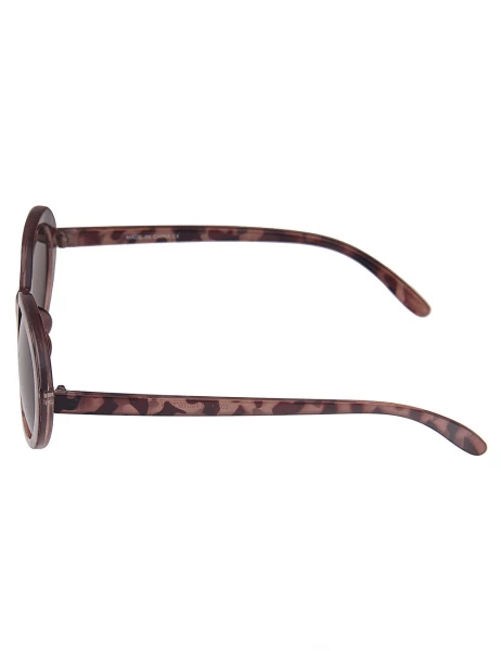Leslii Sonnenbrille Retro Horn-Look Damen Sunglasses Designerbrille in Braun Angebote