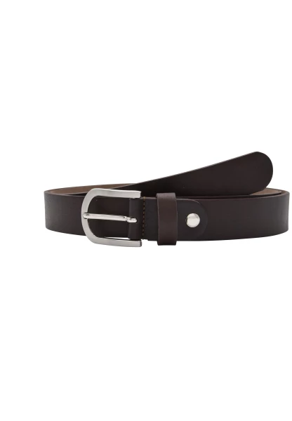 Leslii Premium Gürtel echter Leder-Gürtel brauner Gürtel Breite 3cmKalbs-Nappaleder Narbung Braun Bis zu 65% Rabatt