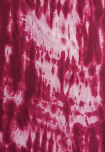 Leslii Schal Fransen Batik Dunkelrot Rosa Vatertagsangebot