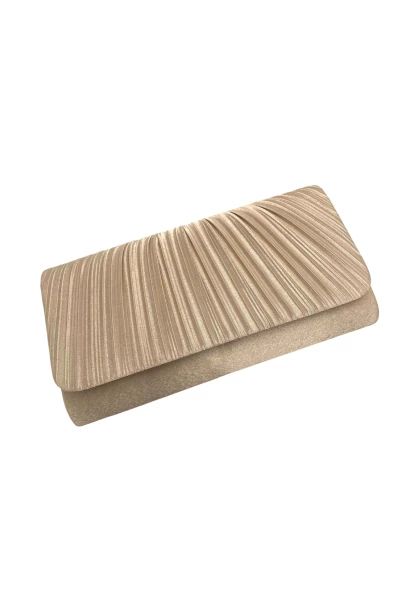 Leslii Clutch Handtasche Elegant in Beige Begrenztes Angebot