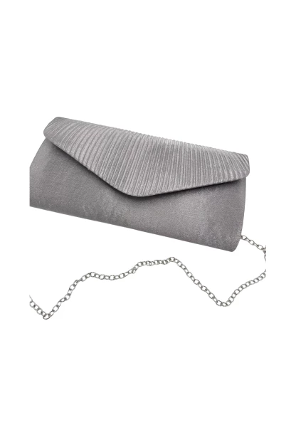 Leslii Clutch Handtasche Schimmer in Grau Cyber Monday