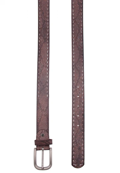 LAST CHANCE Leslii Damen-Gürtel Naht Muster Polyurethan Breite 2,8cm 500212489 Große Rabatte