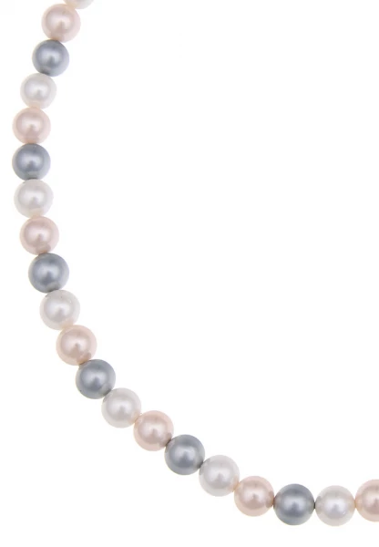 -50% SALE Leslii Damen-Kette Perlen-Collier kurze Halskette Perlen Classic in Multi Riesige Ersparnisse