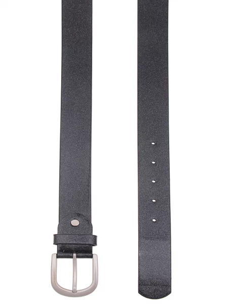 -50% SALE Leslii Gürtel Glitzer Schimmer Schwarz | Damen-Gürtel Mode-Accessoire | Breite 3,2cm Wochenangebot