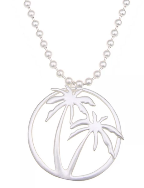 -50% SALE Leslii Lange Halskette Summer Feeling in Silber Super Rabatt