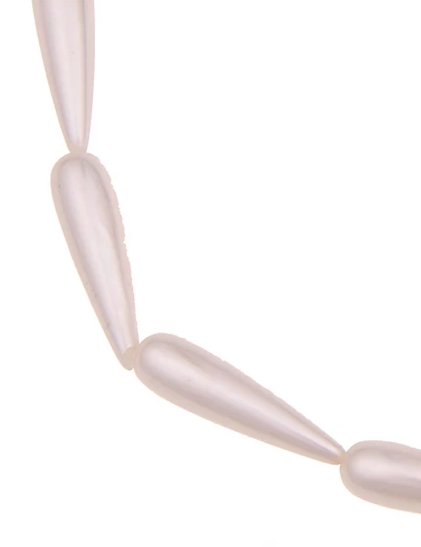-50% SALE Leslii Premium Quality Kurze Halskette Perlen Tropfen in Weiß Flash Sale