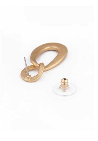 Leslii Damen-Ohrringe mit ovalem Anhänger und Steinchen Modeschmuck-Ohrringe Braun Blau Gold Bis zu 60% Rabatt