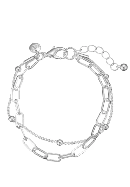 Leslii Armband Glieder Kugeln in Silber Rabatt