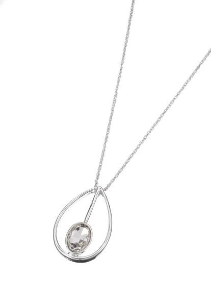 Leslii lange Halskette - 01/silber Online