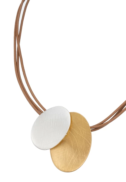 Leslii Kurze Kette Match Braun Schlussverkauf