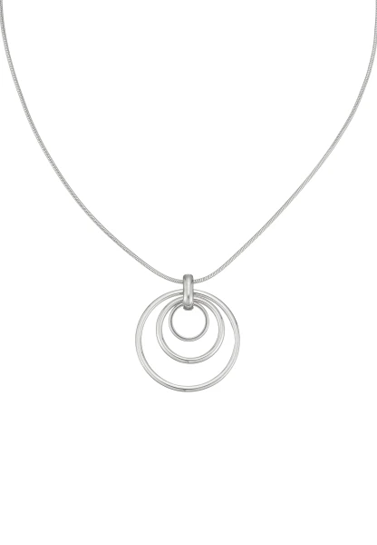 Leslii Kurze Kette Ring Anhänger Silber Vatertagsangebot