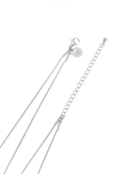 Leslii Kurze Kette Layering Würfel Silber Heißer Verkauf