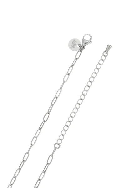 Leslii Kurze Kette Herz echte Perlen Silber Top Angebot