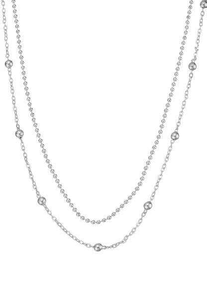 Leslii Kurze Kette Layering Kugeln Silber Bestseller