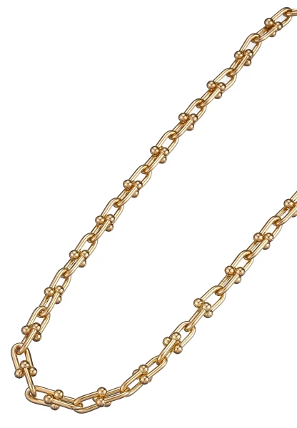 Leslii Kurze Halskette Glieder Collier Gold Letzter Tag
