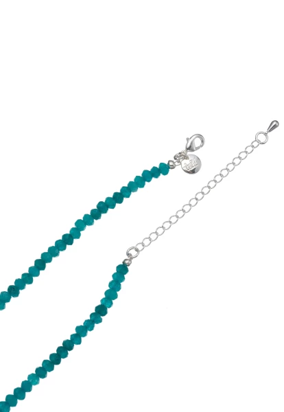 Leslii Kurze Halskette Kristall-Kette Türkis Sonderangebot der Fabrik