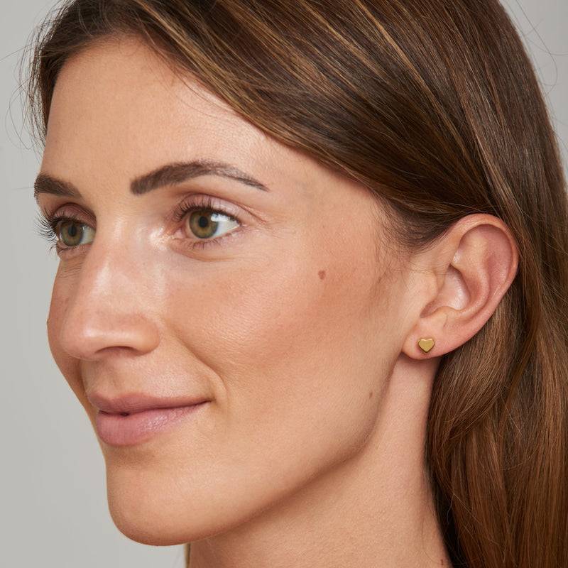 Mosuo Jewellery Herz Gold Ohrringe - Vermeil Neuheiten